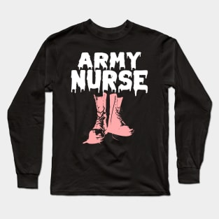 army nurse Long Sleeve T-Shirt